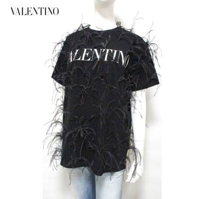 ヴァレンティノ VALENTINO レディース トップス Tシャツ 半袖 ロゴ