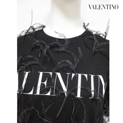 ヴァレンティノ VALENTINO レディース トップス Tシャツ 半袖 ロゴ