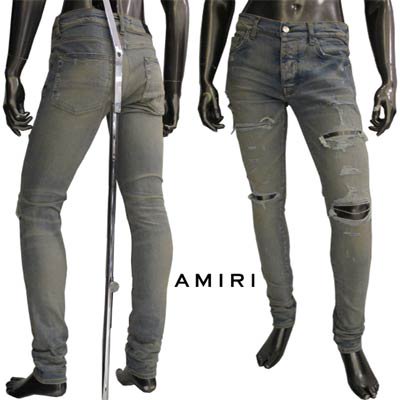 アミリ AMIRI メンズ ボトムス デニム パンツ ジーンズ ロゴ 2color