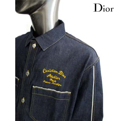 ディオールオム DIOR HOMME メンズ シャツ デニム カジュアルシャツ ...