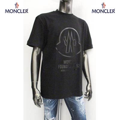 モンクレール MONCLER メンズ トップス Tシャツ 半袖 ロゴ 2color