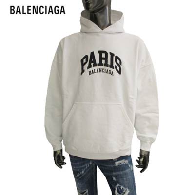 バレンシアガ BALENCIAGA メンズ トップス パーカー フーディー ロゴ