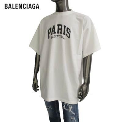 バレンシアガ BALENCIAGA メンズ トップス Tシャツ 半袖 ロゴ