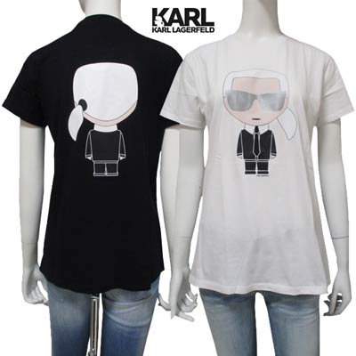 カールラガーフェルド KARL LAGERFELD レディース トップス Tシャツ