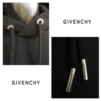 ジバンシー GIVENCHY メンズ トップス パーカー フーディ ユニセックス可 ロゴ フロント/バックGIVENCHYロゴ付きパーカー