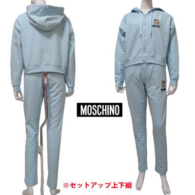 モスキーノ MOSCHINO レディース セットアップ 上下組 パーカー パンツ