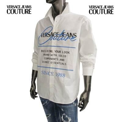 【新品】VERSACE ヴェルサーチ JEANS ジーンズシグネチャー シャツ ヴェルサーチジーンズクチュール VERSACE JEANS COUTURE メンズ