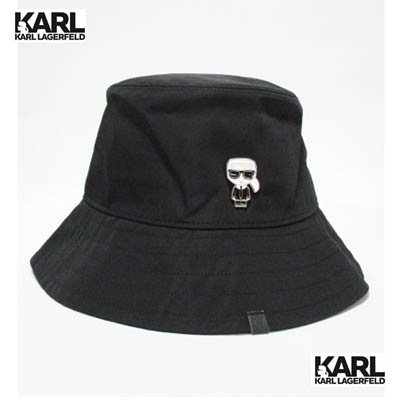 カールラガーフェルド KARL LAGERFELD メンズ 帽子 ハット バケット