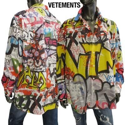 ヴェトモン VETEMENTS メンズ トップス シャツカジュアルシャツ