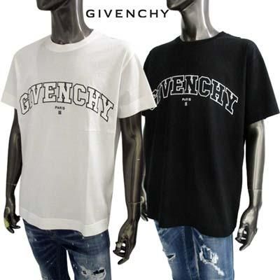 ジバンシー GIVENCHY メンズ トップス Tシャツ 半袖 ロゴ 2color