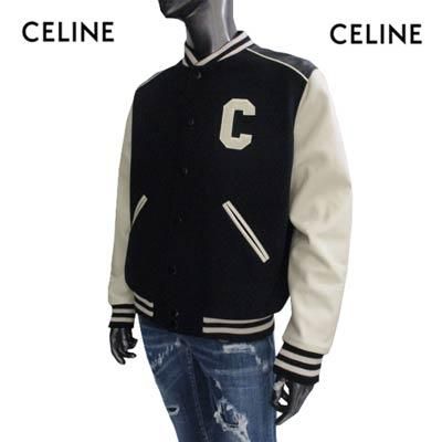 セリーヌ CELINE メンズ アウター ジャケット スタジャン ロゴ