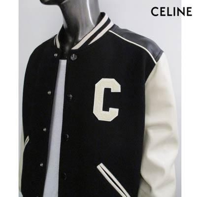 セリーヌ CELINE メンズ アウター ジャケット スタジャン ロゴ