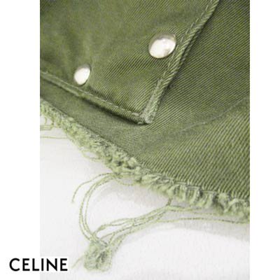 セリーヌ CELINE メンズ ボトムス ショートパンツ パンツ カーゴパンツ ロゴ ダメージ加工・スタッズ仕様・カーゴハーフパンツ