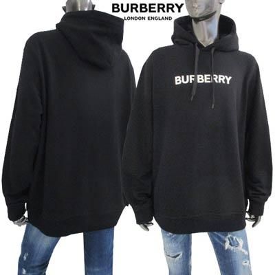 バーバリーBURBERRY メンズ トップス パーカー フーディ ロゴ
