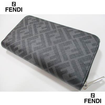 フェンディ FENDI メンズ 財布 ウォレット 長財布 ロゴ ユニセックス可