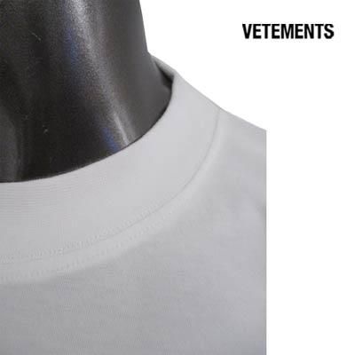 ヴェトモン VETEMENTS メンズ トップス Tシャツ 半袖 ユニ