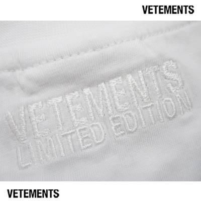 Vetements　ヴェトモン　ホワイト　Tシャツ　ユニセックス　ロゴ 楽天市場】ヴェトモン VETEMENTS Tシャツ メンズ 半袖 ユニ
