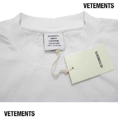 ヴェトモン VETEMENTS メンズ トップス Tシャツ 半袖 ユニセックス可