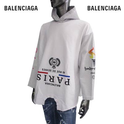 バレンシアガ BALENCIAGA メンズ プルオーバーパーカー フーディー