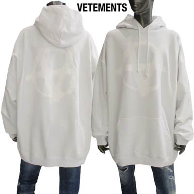 ヴェトモン VETEMENTS メンズ トップス パーカー フーディ ロゴ