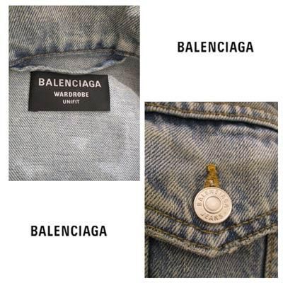 BALENCIAGA バレンシアガ Gジャン デニムジャケット ロゴ