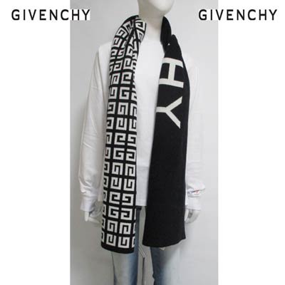 ジバンシー GIVENCHY メンズ 小物 マフラー ストール ロゴ ユニ