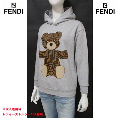 フェンディFENDIキッズ 子供服 トップス パーカー フーディ ※大人