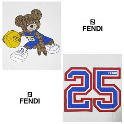 フェンディFENDIキッズ 子供服 トップス Tシャツ 半袖 ※大人
