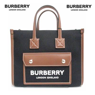 バーバリー BURBERRY レディース 鞄 トートバッグ ロゴ BURBERRYロゴ・ショルダーストラップ付き2wayミニトートバッグ