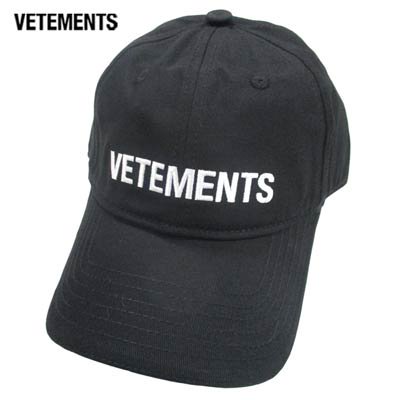 ヴェトモン VETEMENTS メンズ 帽子 キャップ ロゴ ユニセックス可