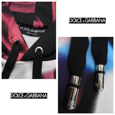 ドルチェ＆ガッバーナ DOLCE&GABBANA メンズ トップス パーカー フーディ スプレーグラフィティアートDGロゴ オーバーパーカー