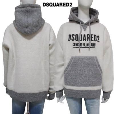 極レアDSQUARED2 LADIES S size パーカー DSQUARED2 ディースクエアード パーカー CIRO COOL FIT HOODIE