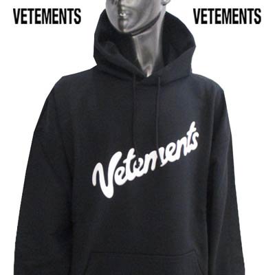 ヴェトモン VETEMENTS メンズ トップス パーカー フーディ ロゴ