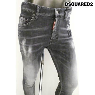 DSQUARED2 ダメージデニムパンツ 12Y ディースクエアード ノーダメージ スーパーツインキー ジーンズ