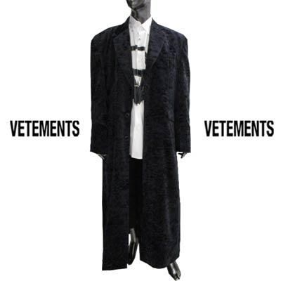 VETEMENTS ヴェトモン　モノグラム　ナイロン　コート　美品 VETEMENTS ヴェトモン ナイロンジャケット マウンテンジャケット