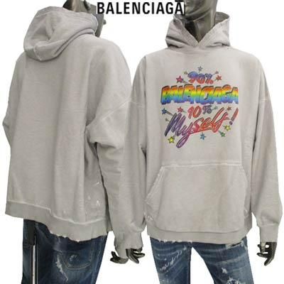 バレンシアガ BALENCIAGA メンズ トップス パーカー フーディ ユニ