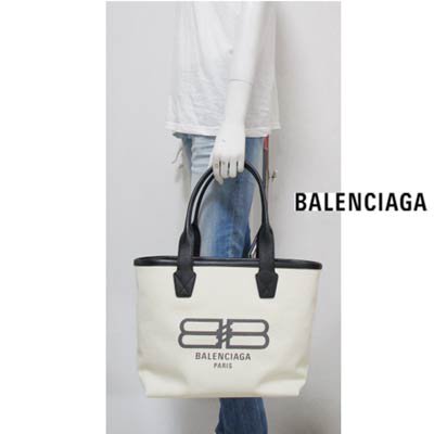 バレンシアガ BALENCIAGA レディース 鞄 トートバッグ ロゴ ユニ