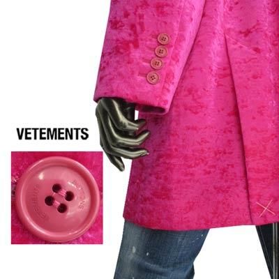 VETEMENTS コットンベロア　ジャケット 190414-001_1.jpg