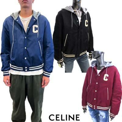 セリーヌ Cワッペンクラシックテディブルゾン ジャケット （men