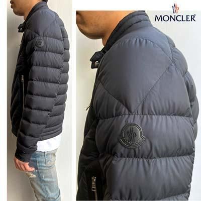 美品　MONCLER ダウンジャケット　ロゴワッペン　ショート丈　アニメタグ モンクレール MONCLER メンズ アウター ダウンジャケット TAJUNA