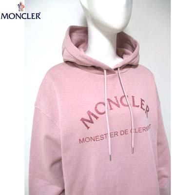 モンクレール　ラメスウェットパーカー モンクレール MONCLER レディース パーカー フーディ スウェット