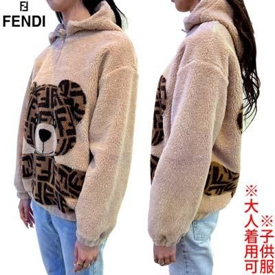 フェンディ FENDI キッズ 子供服 ガールズ ボーイズ パーカー