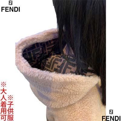 フェンディ FENDI キッズ 子供服 ガールズ ボーイズ パーカー
