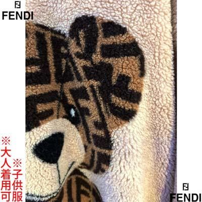 フェンディ FENDI キッズ 子供服 ガールズ ボーイズ パーカー