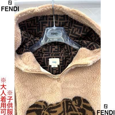 フェンディ FENDI キッズ 子供服 ガールズ ボーイズ パーカー
