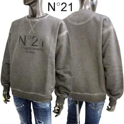 N°21 グレー カットアウト スウェット N°21 グレー カットアウト スウェット