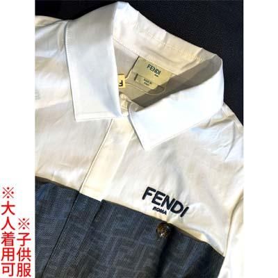 フェンディ FENDI キッズ 子供服 ガールズ ワンピース ドレス 大人着用