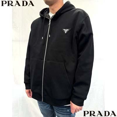 プラダ PRADA メンズ トップス パーカー フーディ チェスト部分