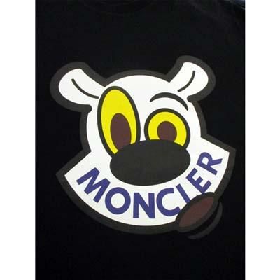 MONCLER クマ顔プリント 長袖カットソー MONCLER クマ顔プリント 長袖カットソー