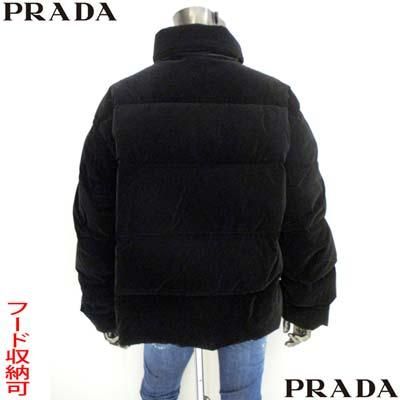 PRADA プラダ　ダウンジャケット　トライアングル 国内即発【PRADA】トライアングルロゴ ダウンジャケット (PRADA